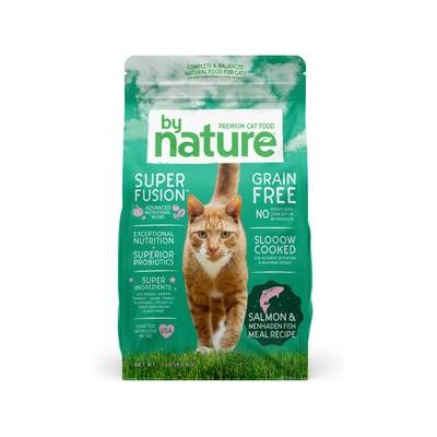 By Nature Pet Foods Salmon & Menhaden Fish Meal Recipe Grain-Free Dry Cat Food, 11-lb bag