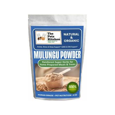 The Petz Kitchen Mulungu Powder Dog & Cat Supplement, 4-oz bag