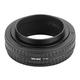Bewinner Metal Set Up Ring Lens Adapter M42 To M42 Adjustable Focusing Helicoid Adapter, Aluminium Camera Lens Adapter for Macro Photography, Black(17mm-31mm)