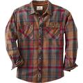 Legendary Whitetails Herren Standard Harbor Heavyweight Woven Shirt, Smokey Mountain Plaid, XX-Large
