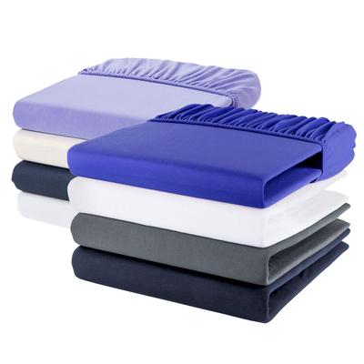 schlafgut Elasthan-Zwirnjersey Spannbetttücher 140/200 - 160/220 cm / curry 124 Image