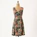 Anthropologie Dresses | Ajisai Dress By Sariah Anthropologie | Color: Green/Pink | Size: 2