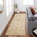 Gainesboro 4' x 6' Traditional Wool Sage/Olive/Light Beige/Pale Blue/Peach Area Rug - Hauteloom