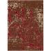 Sweeny 5' x 7'6" Modern Updated Vintage Bohemian Beige/Red/Rust/Brick Red/Rust/Bright Red/Dark Red Area Rug - Hauteloom