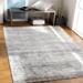 Thornhill 2' x 3'3" Modern Charcoal/Ivory/Blue/Dusty Sage/Gray/Ice Blue/Light Olive/Orange/Saffron/Wheat/Medium Gray/Peach Area Rug - Hauteloom