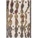 Fakenham 2' x 3' Textural Shag Moroccan Bohemian Wool Taupe/Beige/Brown/Burgundy/Dark Brown/Mustard/Navy/Dark Red Area Rug - Hauteloom