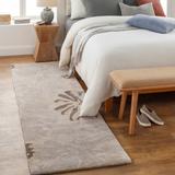 Ilfeld 6' Square Cottage Wool Taupe/Light Gray/Charcoal/Dark Brown/Gray/Medium Gray Area Rug - Hauteloom