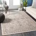 Frenchburg 5'3" x 7'7" Traditional White/Black/Tan Area Rug - Hauteloom