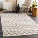 Antigo 3' x 5' Bohemian/ Handmade Moroccan Farmhouse Wool Cream/Gray Area Rug - Hauteloom