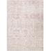 Cunderdin 2' x 3' Traditional White/Mauve Area Rug - Hauteloom