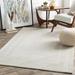 Ferrum 12' x 15' Modern Handmade Solid Stripes Wool Taupe/Beige Area Rug - Hauteloom