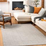 Nyngan 5'3" x 7'3" Modern Black/Light Beige/Light Slate/Peach Area Rug - Hauteloom