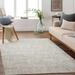 Hollywell 5'3" x 7'3" Modern Cream/Light Gray/Charcoal/Light Beige/Medium Gray/Peach Area Rug - Hauteloom