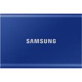 Samsung 2TB T7 Portable SSD (Indigo Blue) - [Site discount] MU-PC2T0H/AM