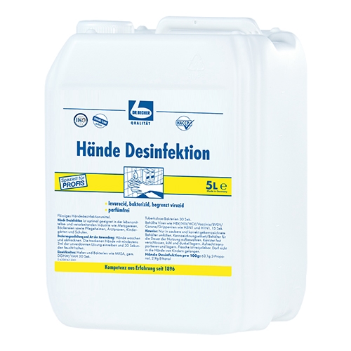 1 `Dr. Becher` Hände Desinfektion 5 l Image