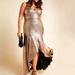 Anthropologie Dresses | Anthropologie Vicky Metallic Maxi Dress | Color: Gold | Size: 16w