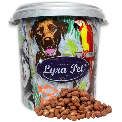 Lyra Pet – 10 kg ® Erdnusskerne mit Haut hk Südamerika in 30 l Tonne