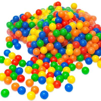 No Brand - 1200 bunte Bälle für Bällebad 5,5cm Babybälle Plastikbälle Baby Spielbälle Image