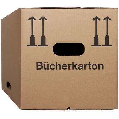 Kk Verpackungen - 30 neue mega Bücherkartons Umzugskartons versandfrei - Braun