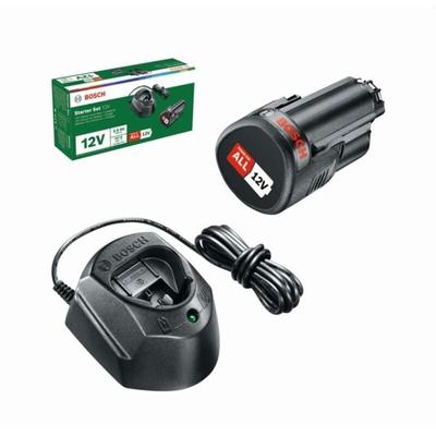 Bosch Zubehör - Set 1A Ladegerät und 1x Akku 12 V Li-Ion 1,5 Ah 1600A01L3D Image