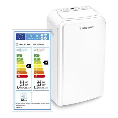 Lokales Klimagerät pac 3500 sh - Trotec