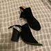 American Eagle Outfitters Shoes | American Eagle Black Boot Heels | Color: Black | Size: 8.5