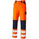 Dickies' Everyday Hi Vis Trousers (Orange/Navy, UK 34R FR 44R DE50)