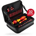 Jeu d'outils isolés slimVario® electric jeu mixte de 32 pièces y compris une trousse fonctionnelle