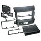 Kit 2DIN compatible avec Mitsubishi Peugeot Citroen ap07 avec vide poche - Noir