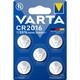 Pile Lithium Professional Electronics, CR2016, 5 pièces en blister (06016 101 415) - Varta