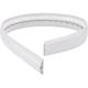 Tru Components - Protège-câbles 1565440 pvc blanc Nombre de canaux: 1 1800 mm Contenu: 1.8 m - blanc