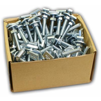 50x Hammerschrauben M8x40mm Hammerkopfschrauben Montageschiene Image