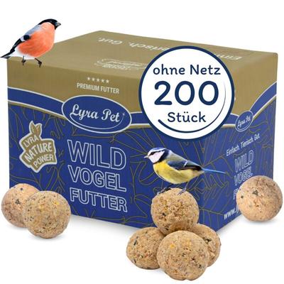 200 Stk. Lyra Pet Meisenknödel ohne Netz