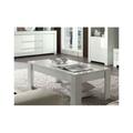 Azura Home Design - Table basse lazarro 122 cm blanc laqué - Blanc