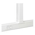 Goulotte à clippage direct 80 x 50 mm blanc Legrand 098260