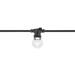 American Lighting 99725 - 330' 10 watt 120 volt Black String Medium Screw (E26) String Lights