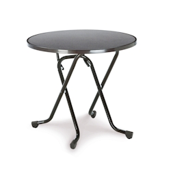 BEST Scherenklapptisch rund 80cm anthrazit 26528050 Image