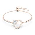 Swarovski Hear Heart Armband, Rosé vergoldetes Damenarmband mit Herzmotiv und Funkelnden Swarovski Kristallen