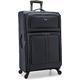 U.S. Traveler Anzio Softside Erweiterbares Spinner Gepäck, grau dunkel, 3-Piece Set (22/26/30), Anzio Softside Erweiterbarer Trolley