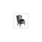 Boss Office Products Traditional Series Guest Office Chair with Brass Head Trim - Black Caresoft Vin