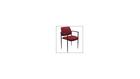 Boss Office Products Stackable Chair with Tapered Legs - Burgundy Fabric