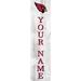 Arizona Cardinals 48" Personalized Welcome Leaner Sign