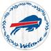 Buffalo Bills 12" Welcome Circle Sign