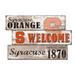 Syracuse Orange 24" 3-Plank Welcome Sign