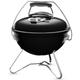 Barbecue a charbon portable Smokey Joe Premium O37 cm - Acier chrome - Noir - Weber