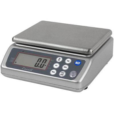 San Jamar / Escali SCDG33WD 33 lb. Water Resistant Digital Portion Control Kitchen Scale