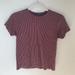 Brandy Melville Tops | Brandy Melville Maroon And White Top | Color: Red/White | Size: S