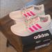 Adidas Shoes | Adidas Qt Racer Running Shoe Nwt | Color: Pink/White | Size: 7.5