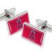 Los Angeles Angels Logo Square Cufflinks