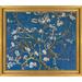 Vault W Artwork Branches of an Almond Tree in Blossom by Vincent Van Gogh - Picture Frame Painting Print on Canvas in Blue | Wayfair